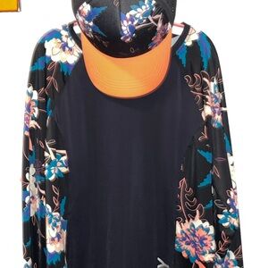 Roxy Women's Black Floral R/G.